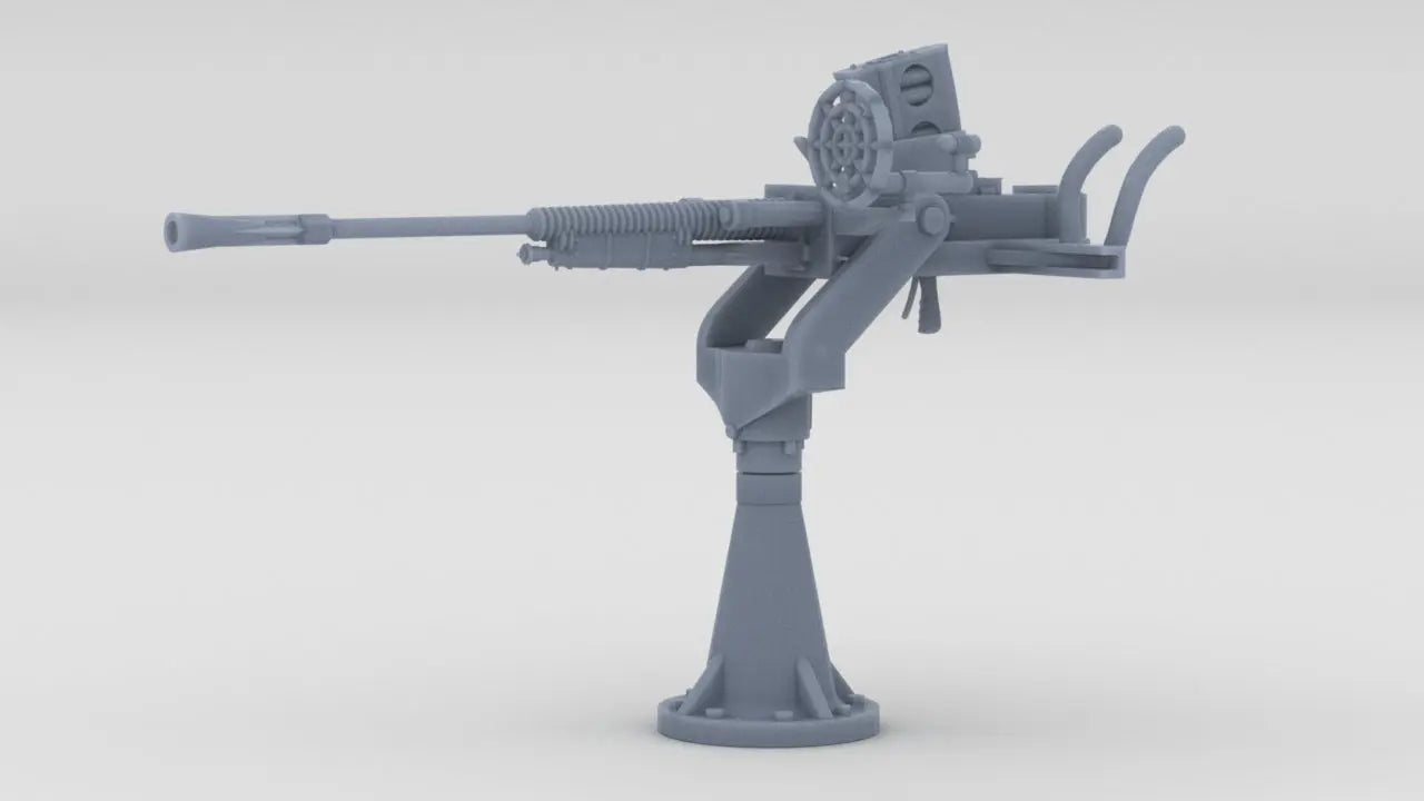 1/48 IJN Type 96 25mm Single AA Gun Resin3Dinteractive