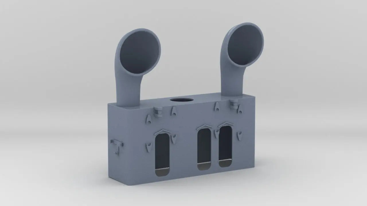 1/48 US Liberty-class Amidships Deckhouse - distefan 3d print