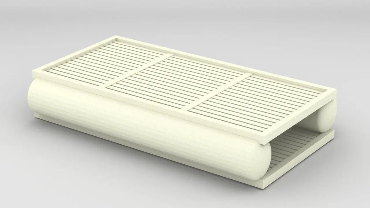 1/48 US Liberty-class Slanted Life Raft "Slides" Port - distefan 3d print