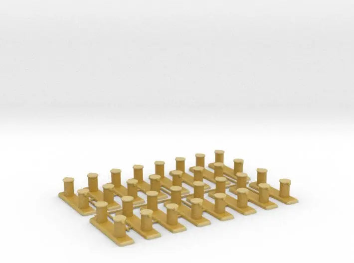 1/48 US Liberty-class - Bollards (Bitts) SET 16pcs - distefan 3d print