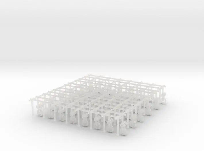 1/48 US Liberty-class - Pin & Shackle SET 48pcs - distefan 3d print
