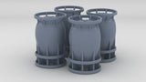 1/48 USN 200lb Depth Charges Mk9 Set (4pcs)