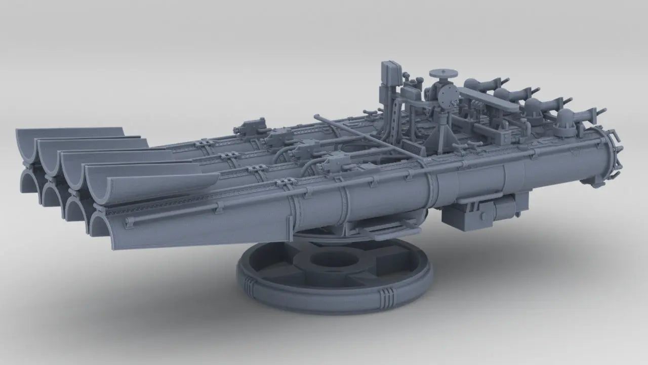 1/48 USN 21in Quadruple Torpedo Tubes Open Protosoon