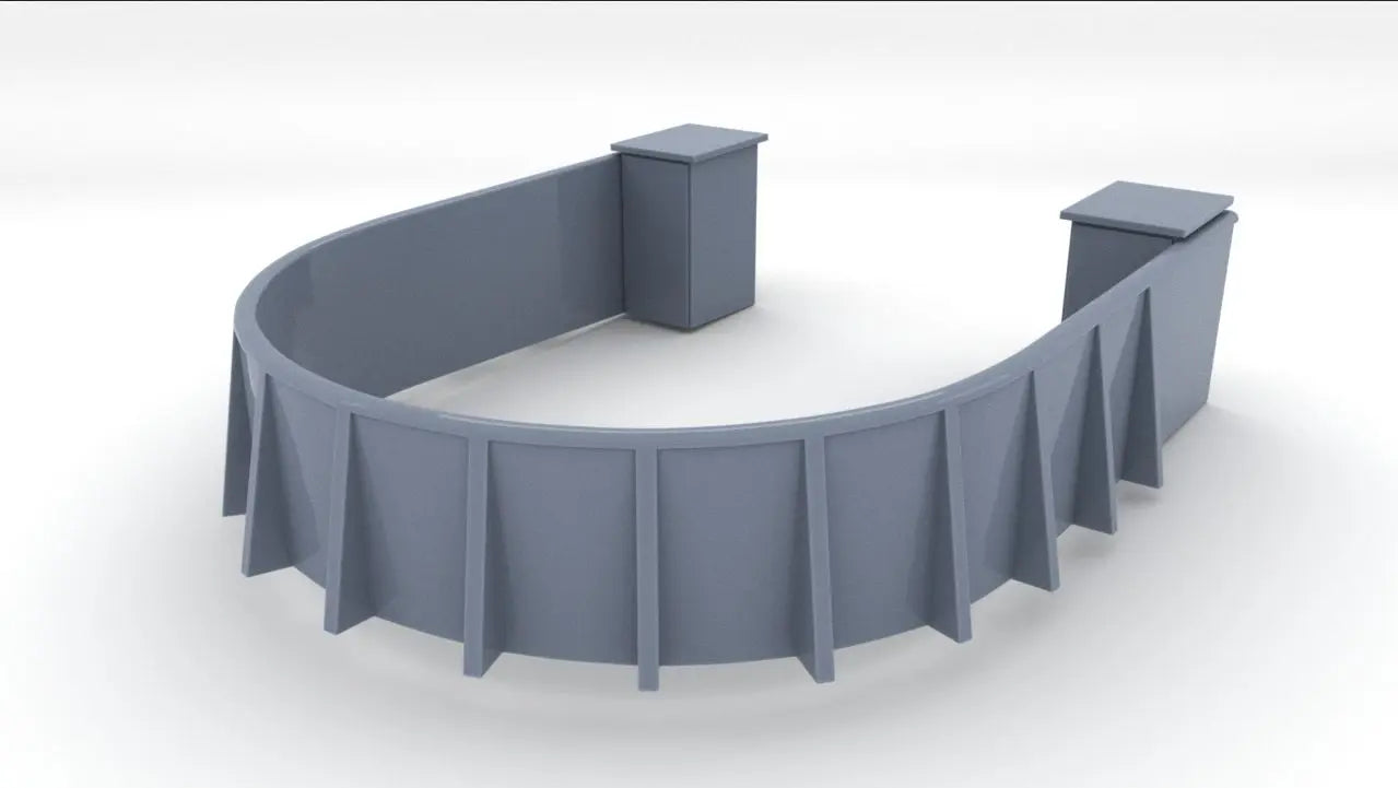 1/48 USN 3 inch 50 Gun Tub 3dspro