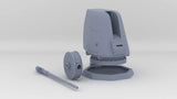 1/48 USN 5"/54 Caliber Mark 45 Gun Mod 0-2 Kit