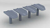 1/48 USN K-Gun Arbor Set (4pcs)