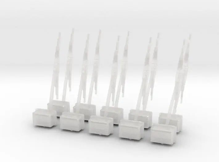 1/48 USN Windshield Windscreen Wiper Set - distefan 3d print