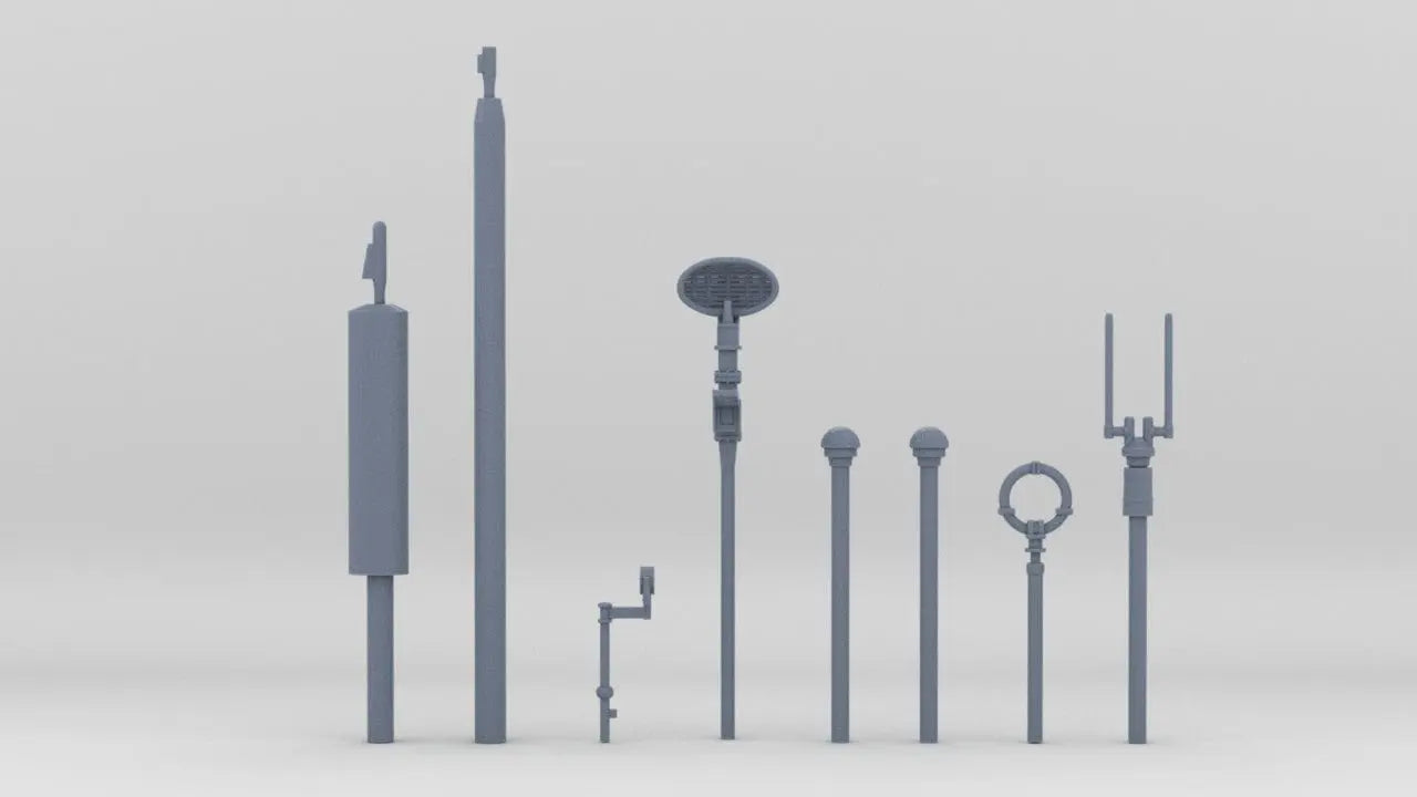 1/48 USS Gato S86 Fairwater Details Set - distefan 3d print