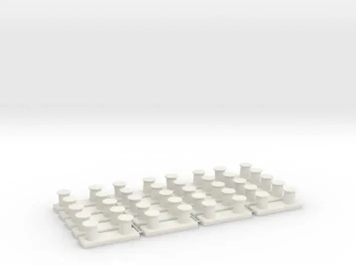 1/48 USS Iowa Class bollards set 20pcs - distefan 3d print