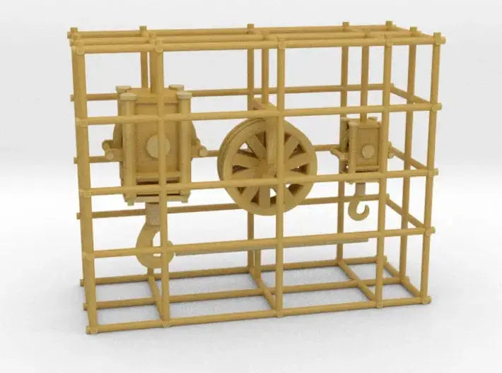1/48 USS Juneau - crane boom blocks set - distefan 3d print