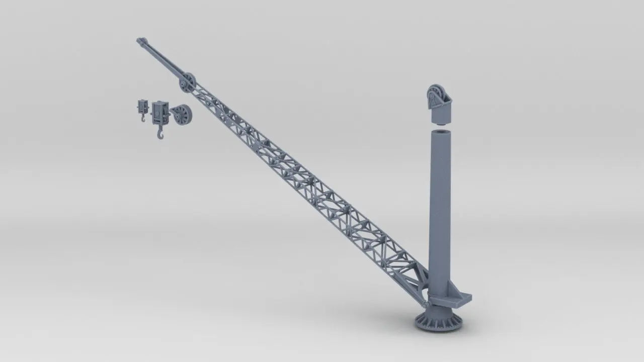 1/48 USS Juneau (CL-52) Crane Tower Set - distefan 3d print