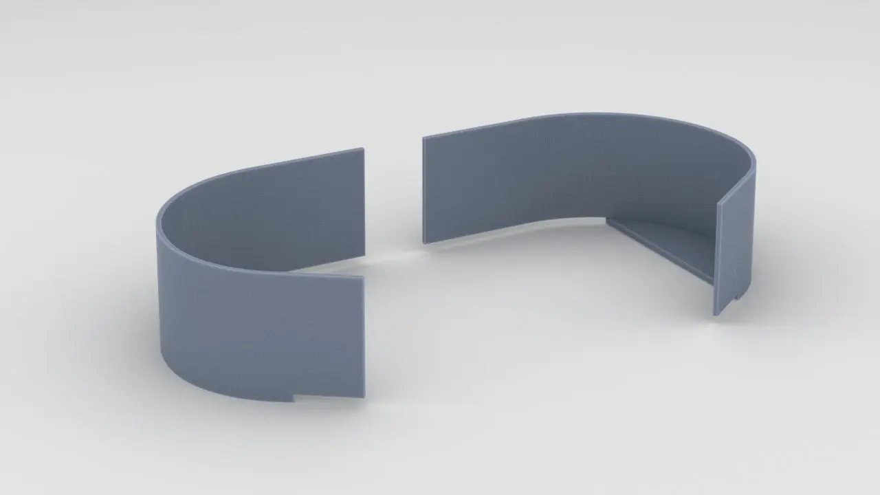 1/48 USS Juneau (CL-52) Forward Deck 2 20mm Shield Set - distefan 3d print