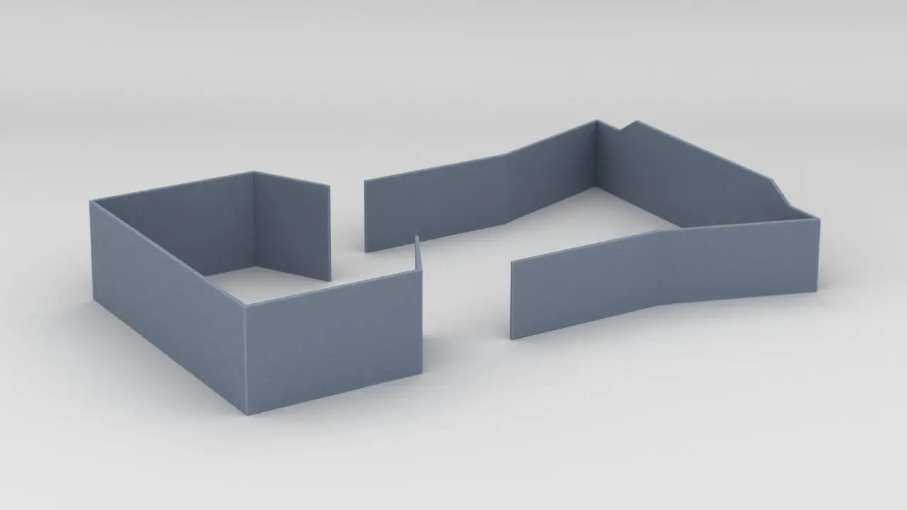 1/48 USS Juneau (CL-52) Forward Deck 4 Railing Set - distefan 3d print