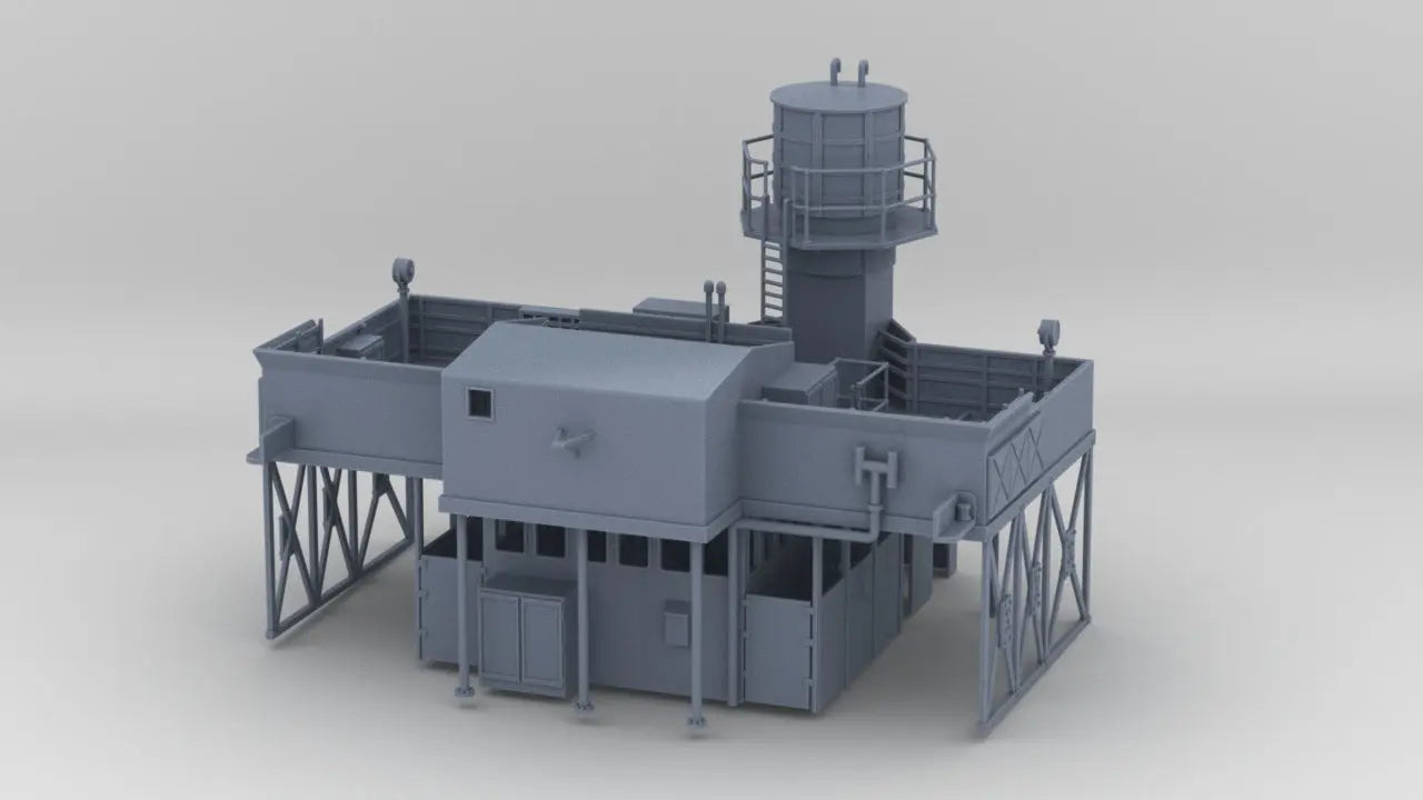 1/48 USS Saucy PG-65 Forward Bridge - distefan 3d print