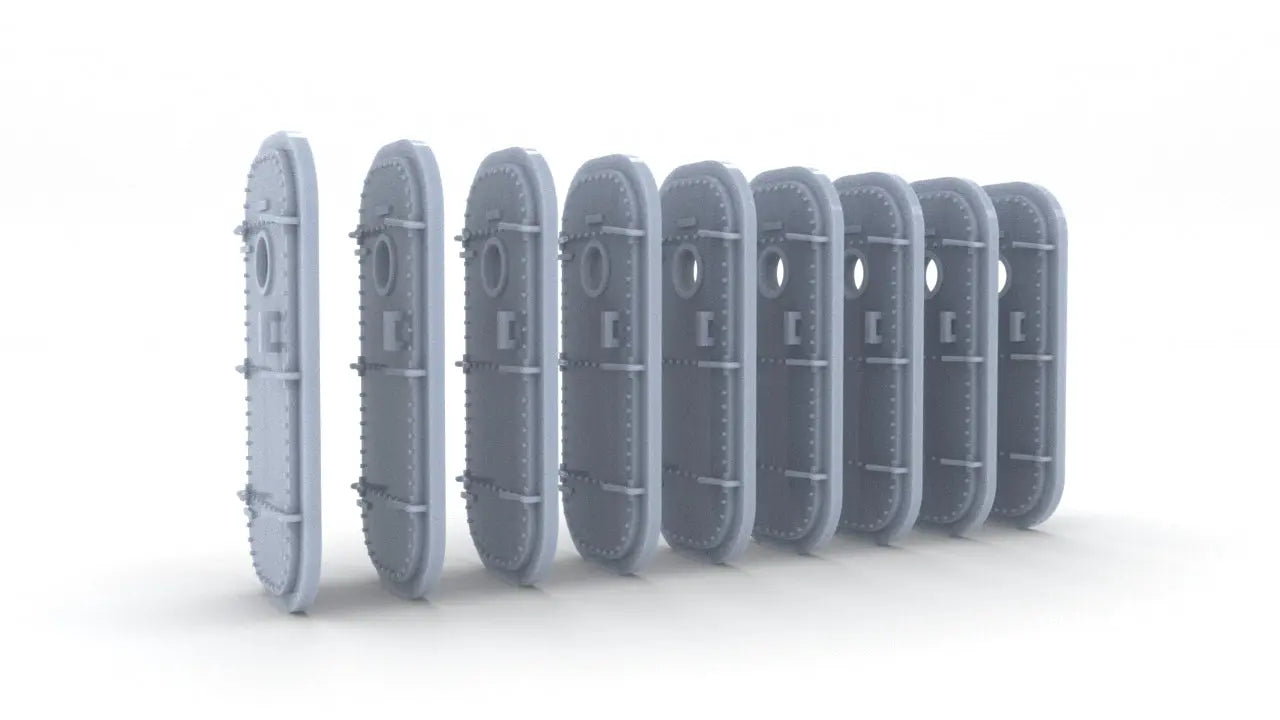 1/48 USS Ward Door Set 9pcs 3dspro