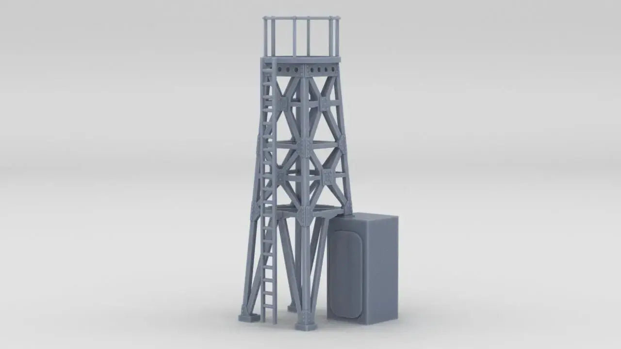 1/48 USS Ward Searchlight Tower - distefan 3d print