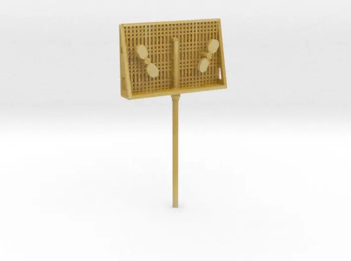 1/48 Uboot housing and aerial of radar equipment - distefan 3d print