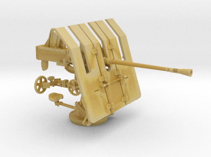 1/48 DKM 3.7cm flak M42 single mount - distefan 3d print