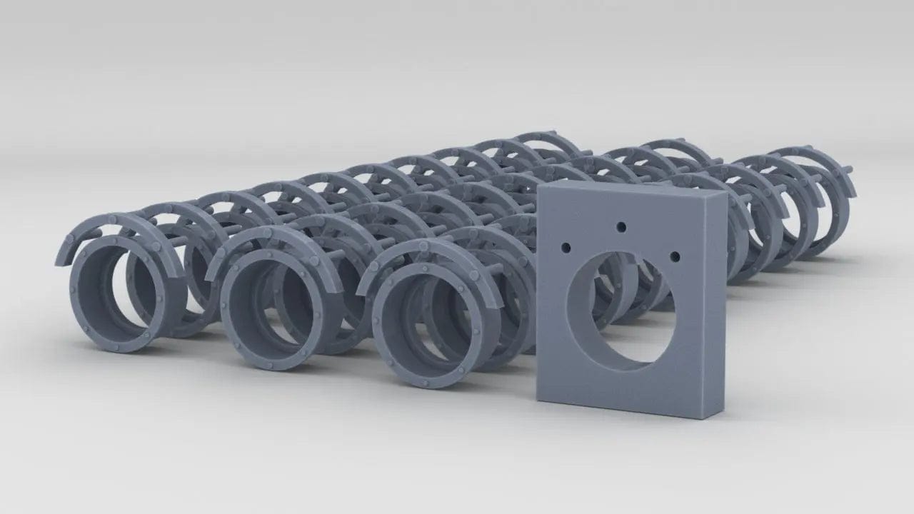 1/48 DKM Destroyer Portholes Set (30pcs) - distefan 3d print