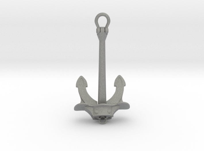 1/48 DKM Stern anchor (port side) 3d printed
