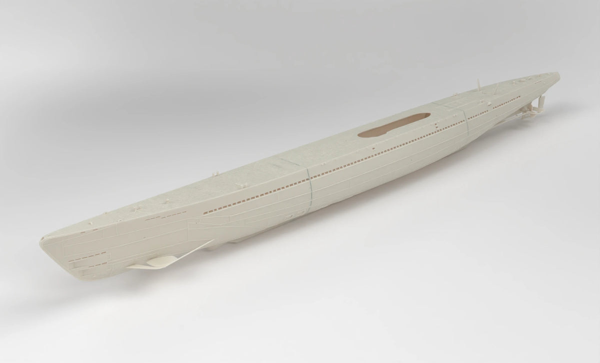 1/48 DKM U-Boot IXC U-505 Hull Set - distefan 3d print