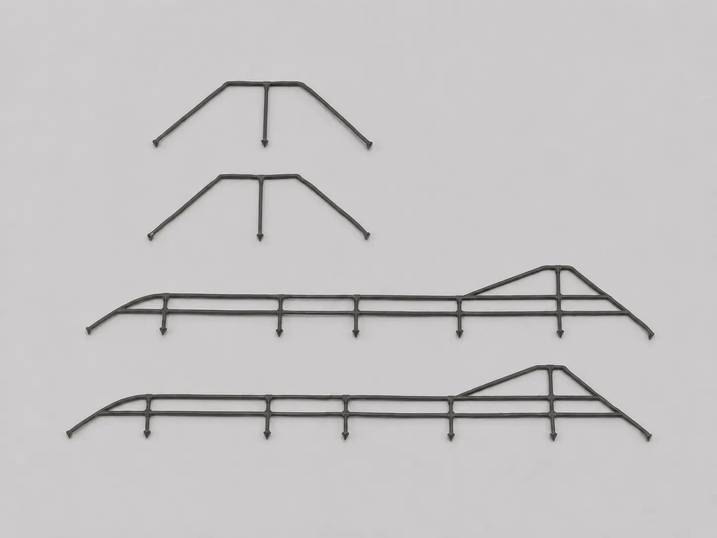 1/48 DKM U-Boot VII/C Hull Deck Railing Set - distefan 3d print
