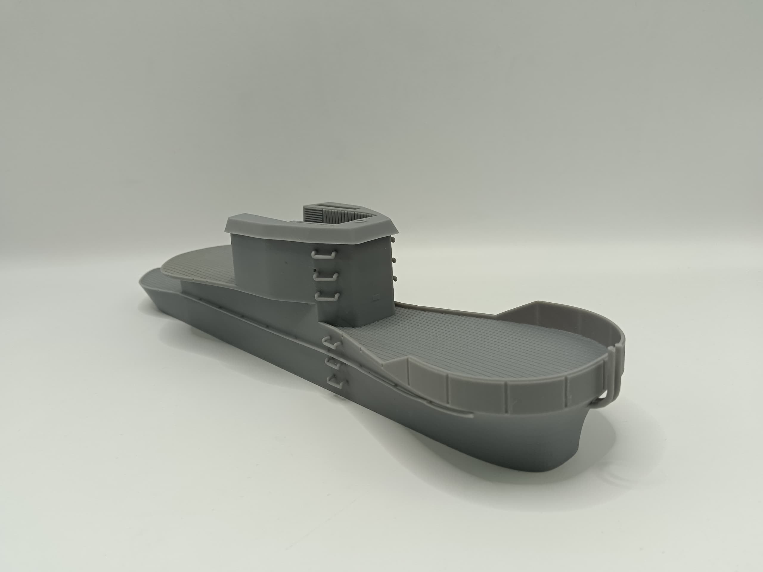 1/48 DKM U-Boot VII/C - U-441 Conning Tower w/ Railing - distefan 3d print