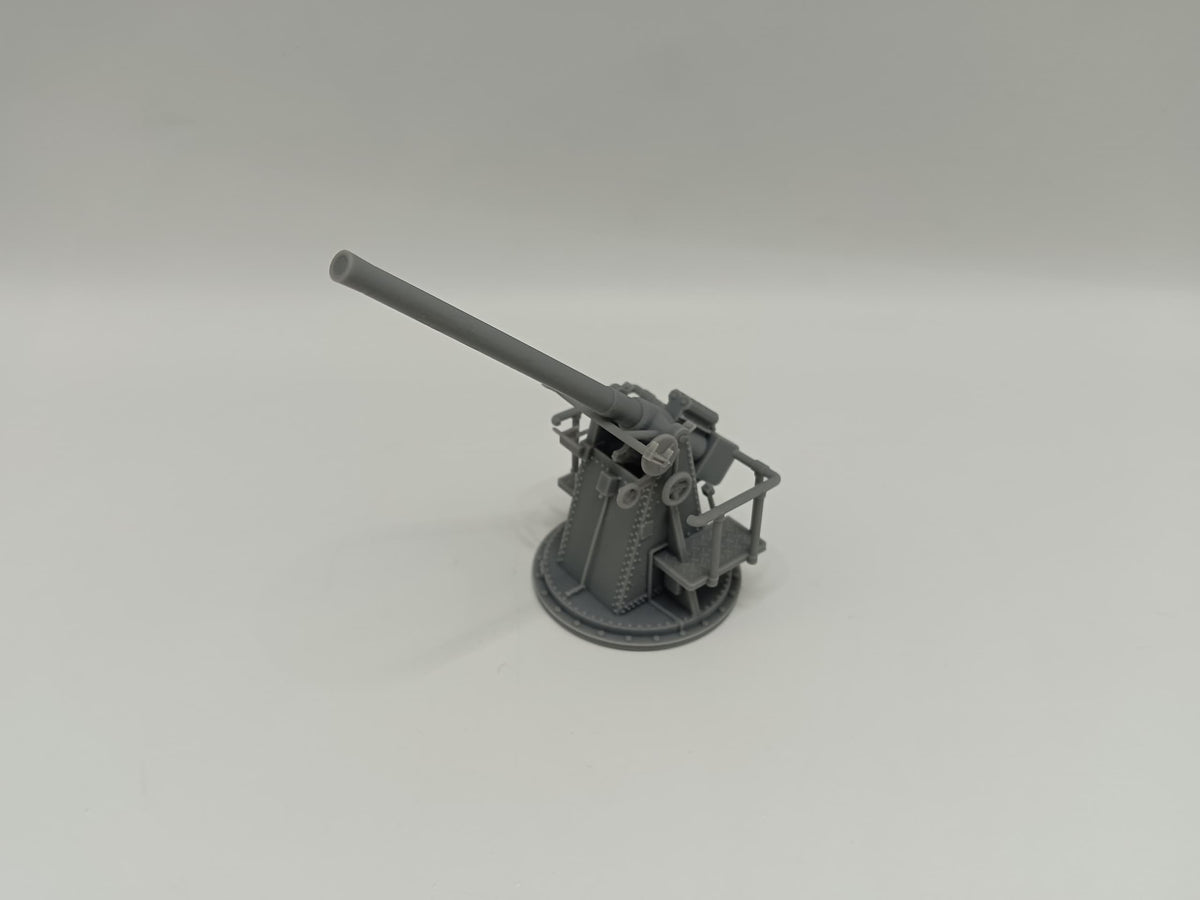 1/48 HMS 12 pdr 3''/45 cal. Gun Elevated - distefan 3d print
