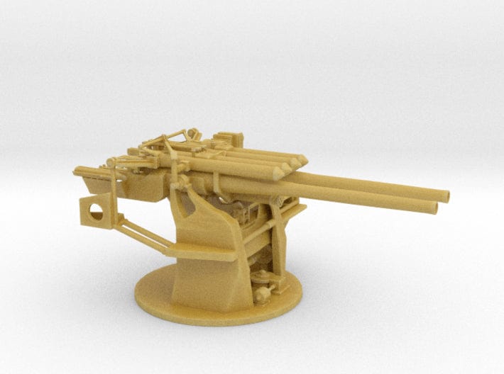 1/48 IJN 12.7 cm/40 (5") type 89 twin mount - distefan 3d print