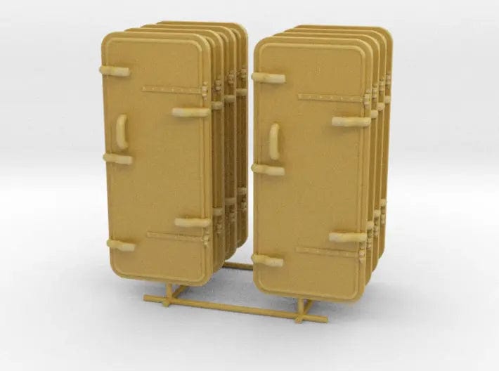 1/48 IJN watertight doors set 8pcs - distefan 3d print