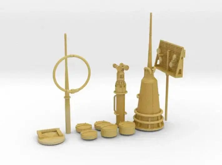 1/48 U-Boot U-441 conning tower detail Kit - distefan 3d print