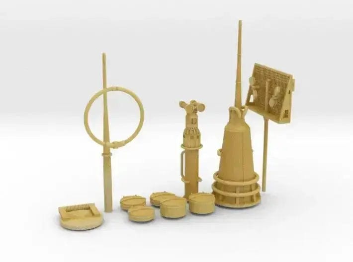 1/48 U-Boot U-441 Conning Tower Detail Kit (Distefan 3D Print)