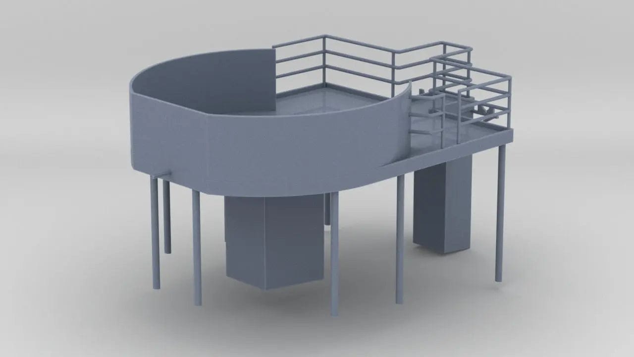 1/48 US Liberty-class Bow Deckhouse - distefan 3d print
