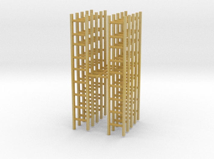 1/48 US Liberty-class - ladders set 10pcs - distefan 3d print