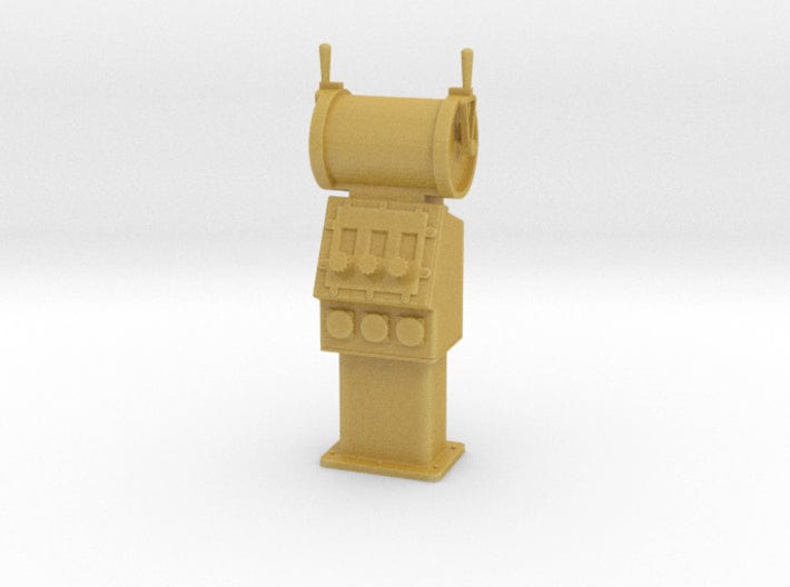 1/48 US Navy ship's engine order telegraph v3 - distefan 3d print