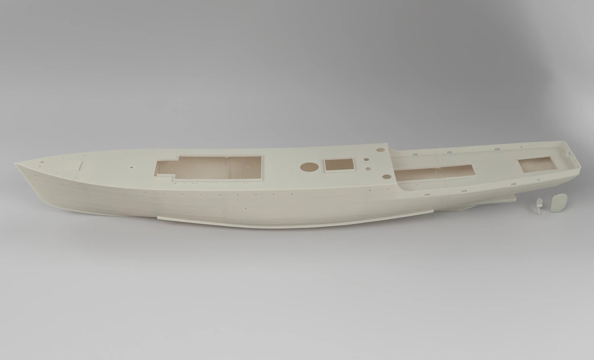 1/48 HMS Castle Class Corvette Hull Set OITECH