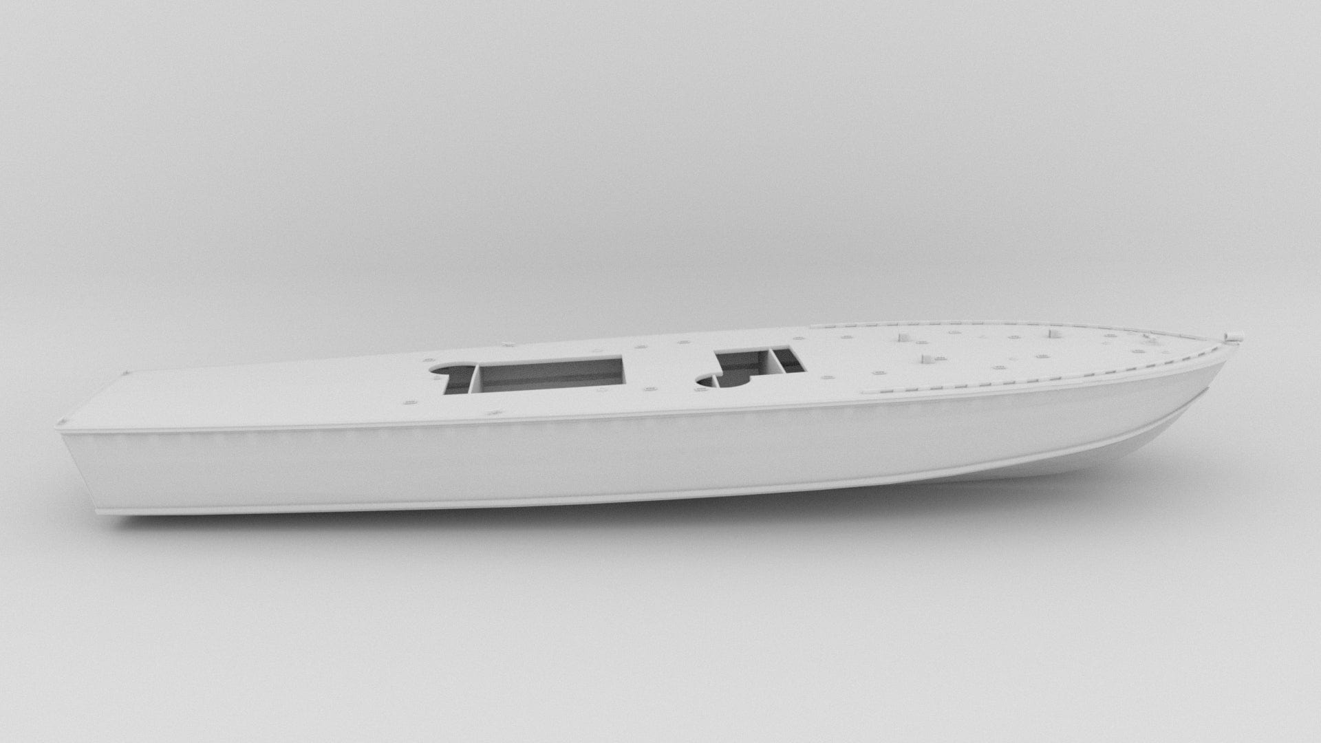 1/48 US PT Boat 109 Hull Set - distefan 3d print