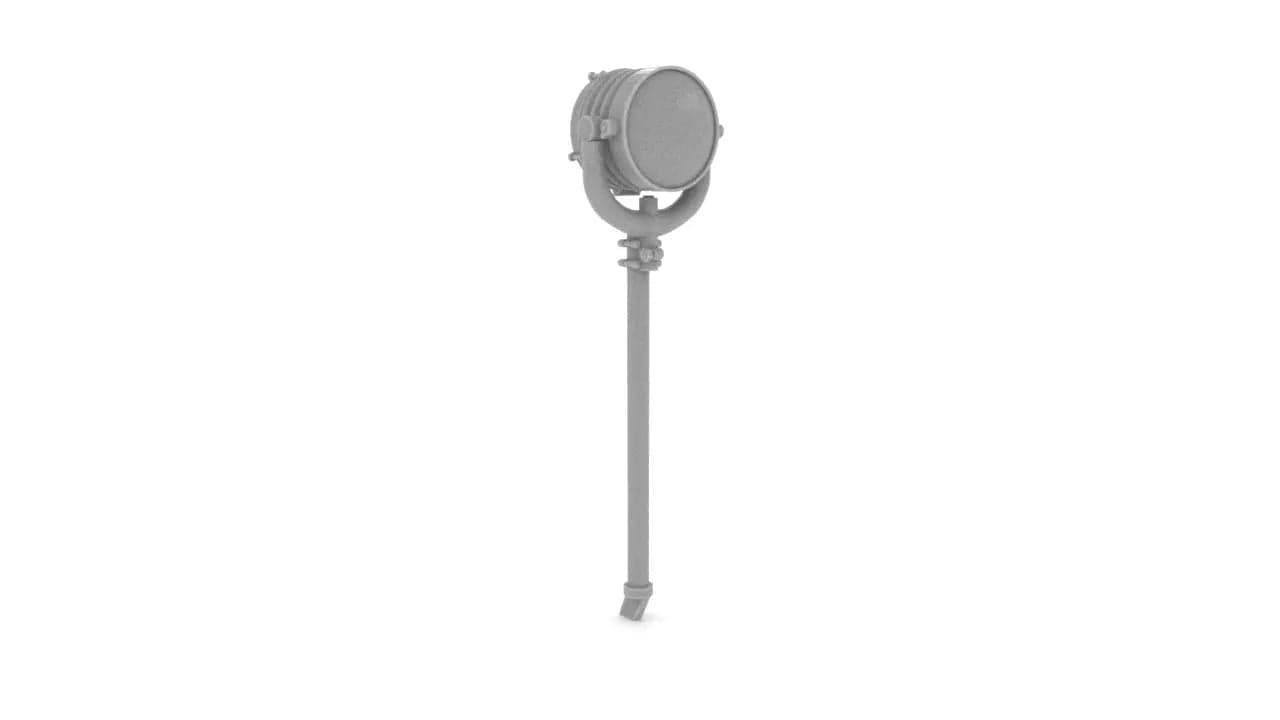 1/48 USN 12-inch Signal Searchlight v1 - distefan 3d print