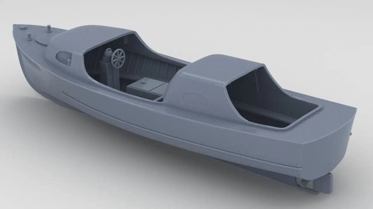 1/48 USN 26ft Motor Launch Doubled Sheltertype - distefan 3d print