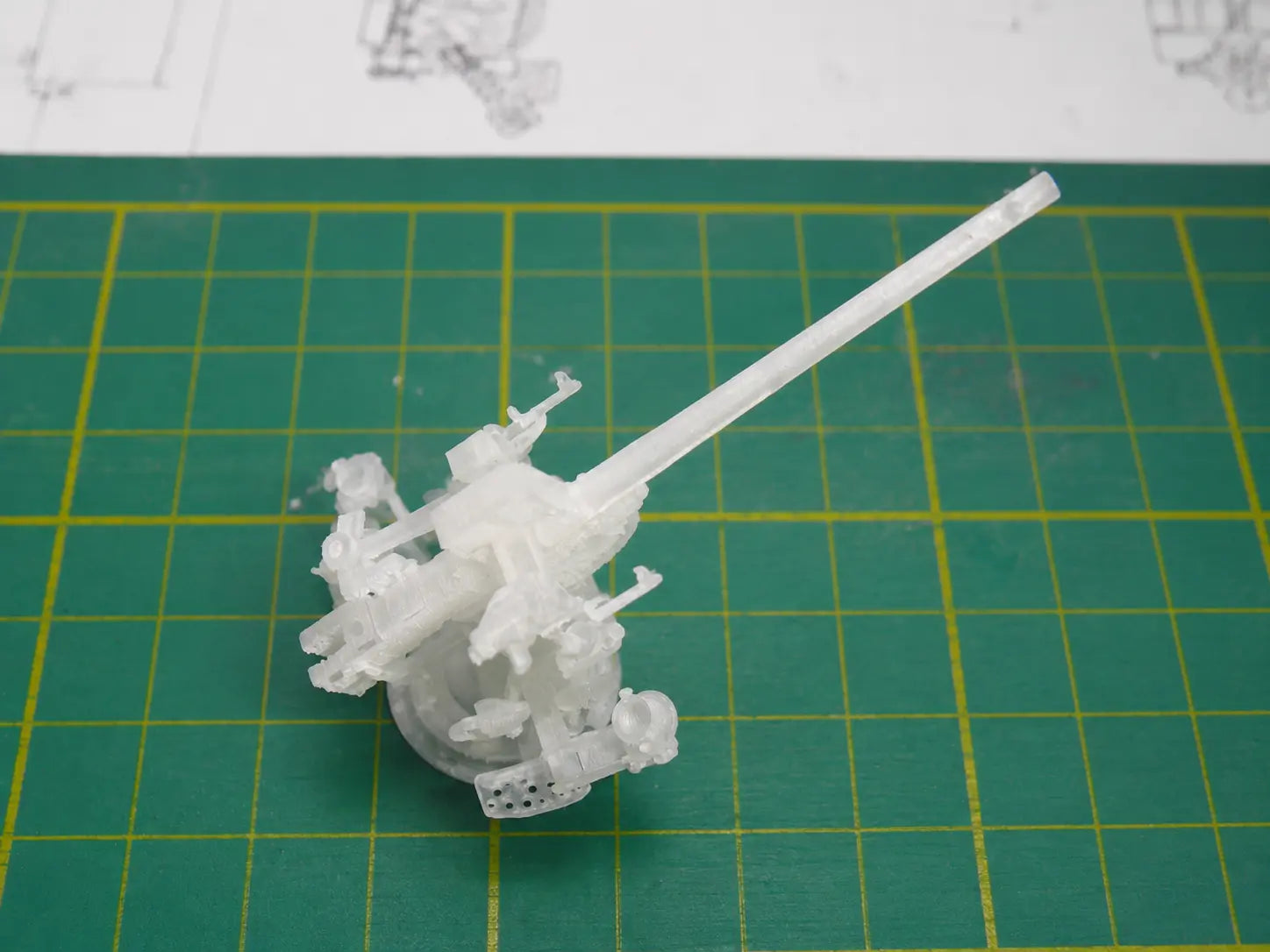 1/48 USN 3-inch 50 Cal. Deck Mount Mk22 - distefan 3d print