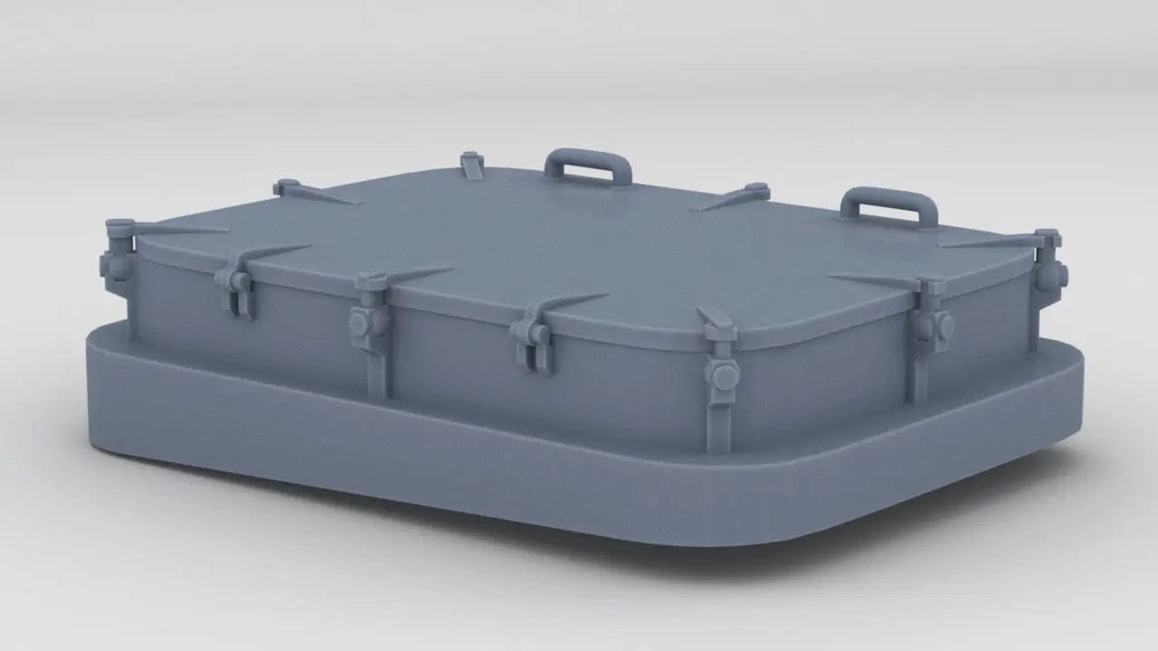 1/48 USN 3 inch 50 Gun Hatch - distefan 3d print