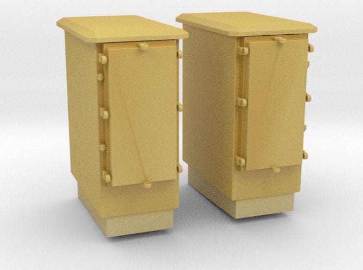 1/48 USN 3 inch 50 storage lockers set - distefan 3d print