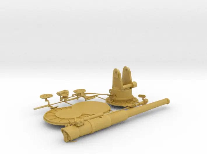 1/48 USN 4"/50 (10.2 cm) sub deck gun Kit - distefan 3d print