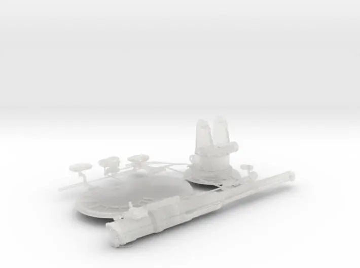 1/48 USN 4"/50 (10.2 cm) sub deck gun Kit - distefan 3d print