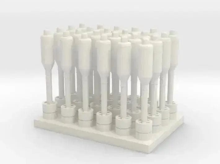 1/48 USN Destroyers Hedgehog Projectiles Set (24 pcs) - distefan 3d print