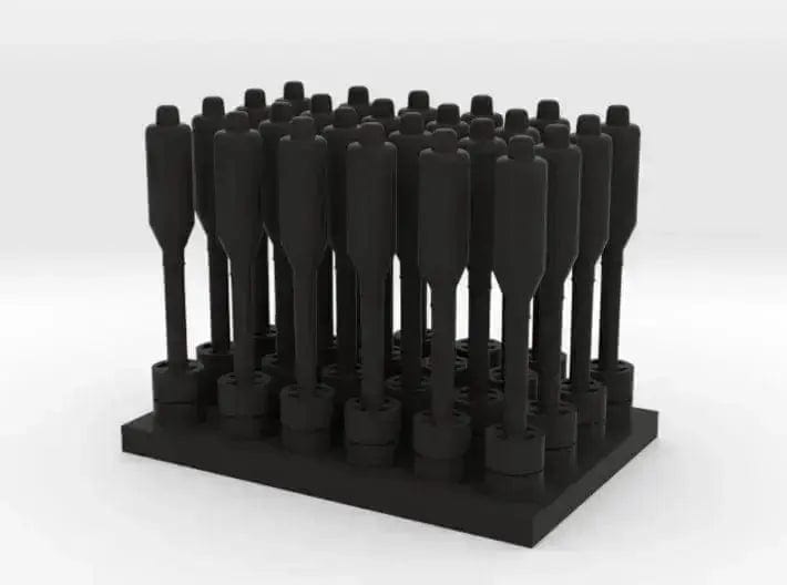 1/48 USN Destroyers Hedgehog Projectiles Set (24 pcs) - distefan 3d print