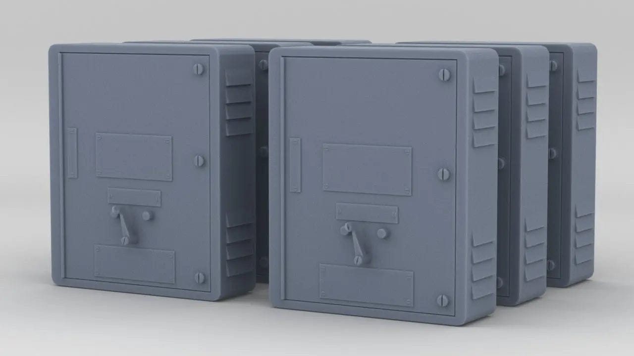 1/48 USN Dimmer Set (6pcs) - distefan 3d print
