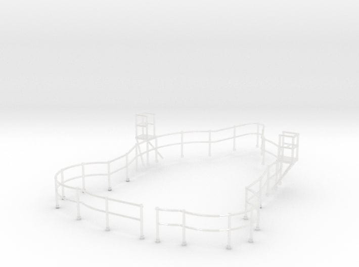 1/48 USN Fletcher roof railing round bridge v1 - distefan 3d print