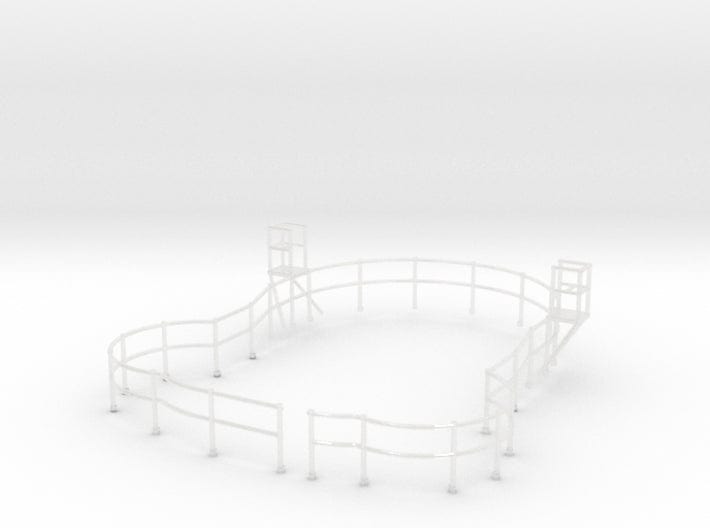 1/48 USN Fletcher roof railing round bridge v2 - distefan 3d print