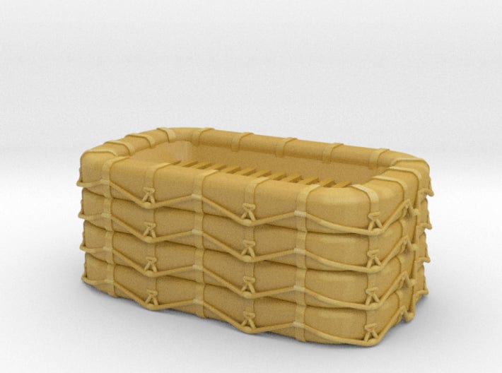 1/48 USN Life Raft Square Stacked - distefan 3d print